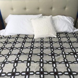 H&M Duvet Cover, Geometric, Twin